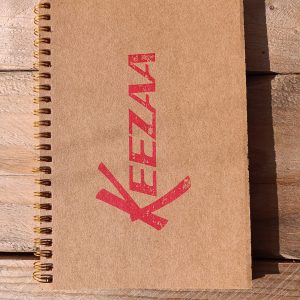 Notizbuch A5 – Handgestempelt von KEEZAA!